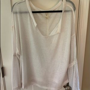 We the Free V-Neck top with Bell Sleeves